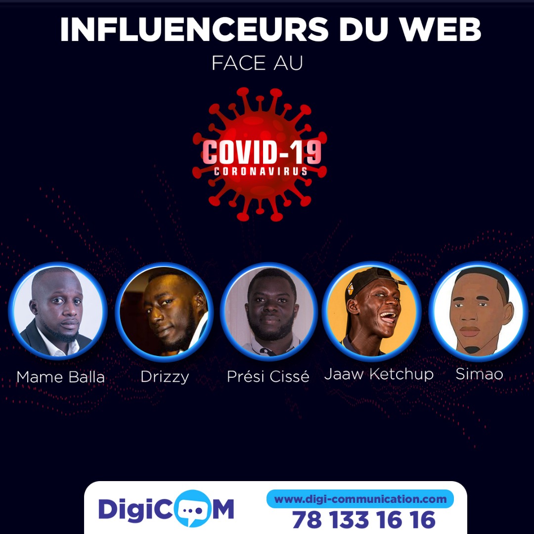 Marketing d’influence au Sénégal : Les influenceurs web face au Covid19