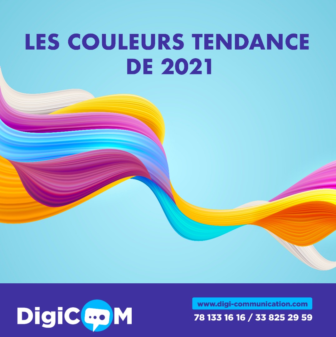 Les couleurs tendances en 2021