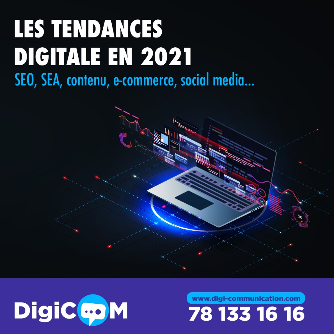 Les tendances digitales en 2021